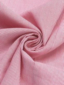 Clearance Retro Stage 1960s Halter Stripes Slit Dress Pink