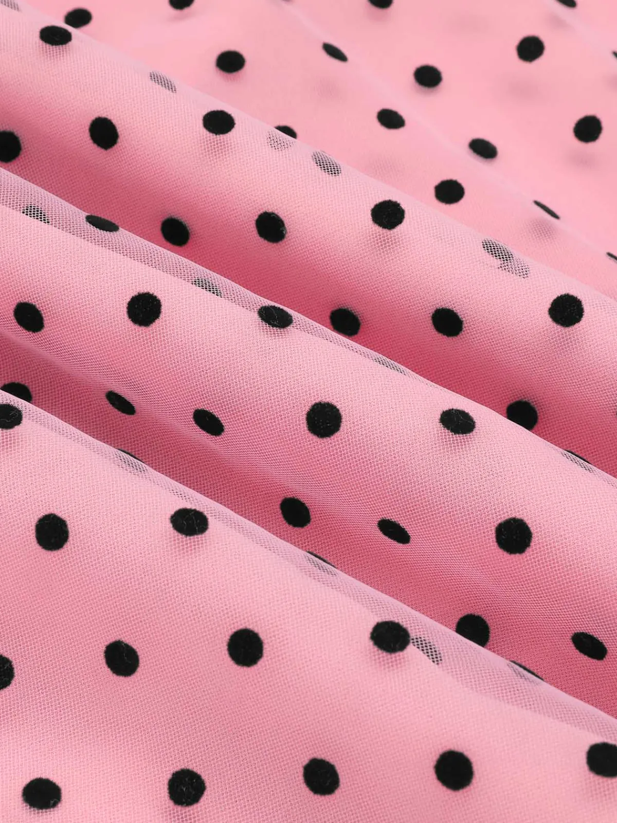 Clearance Retro Stage 1930s Polka Dot One-shoulder Jumpsuit Pink