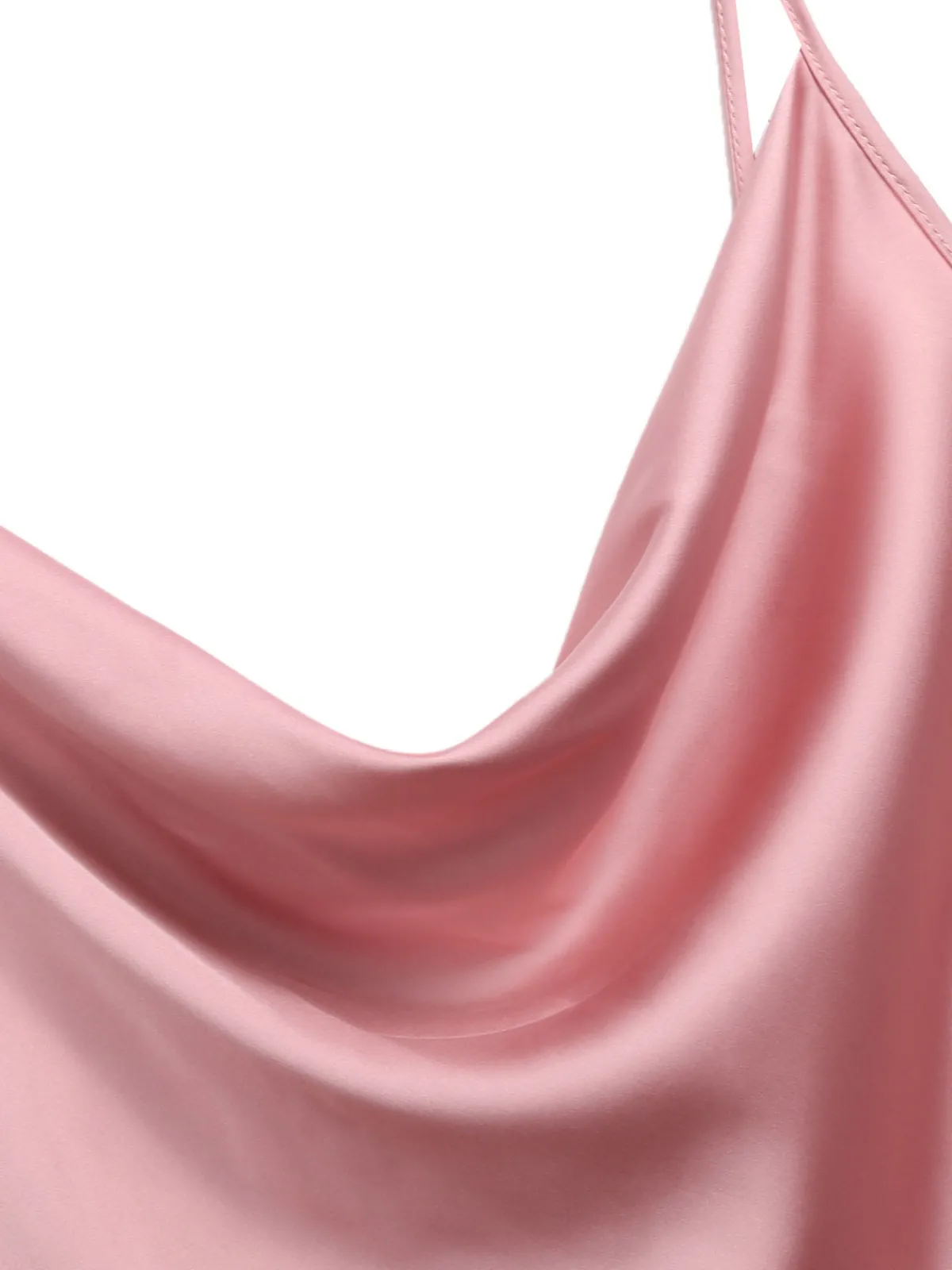 New Retro Stage Pink 1930s Spaghetti Strap Fishtail Dress