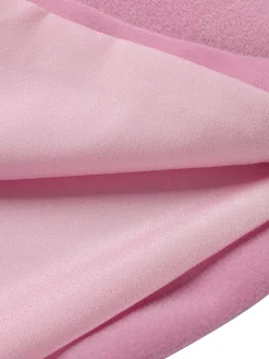 Outlet Retro Stage 1930s Velvet Patchwork Button Coat Pink