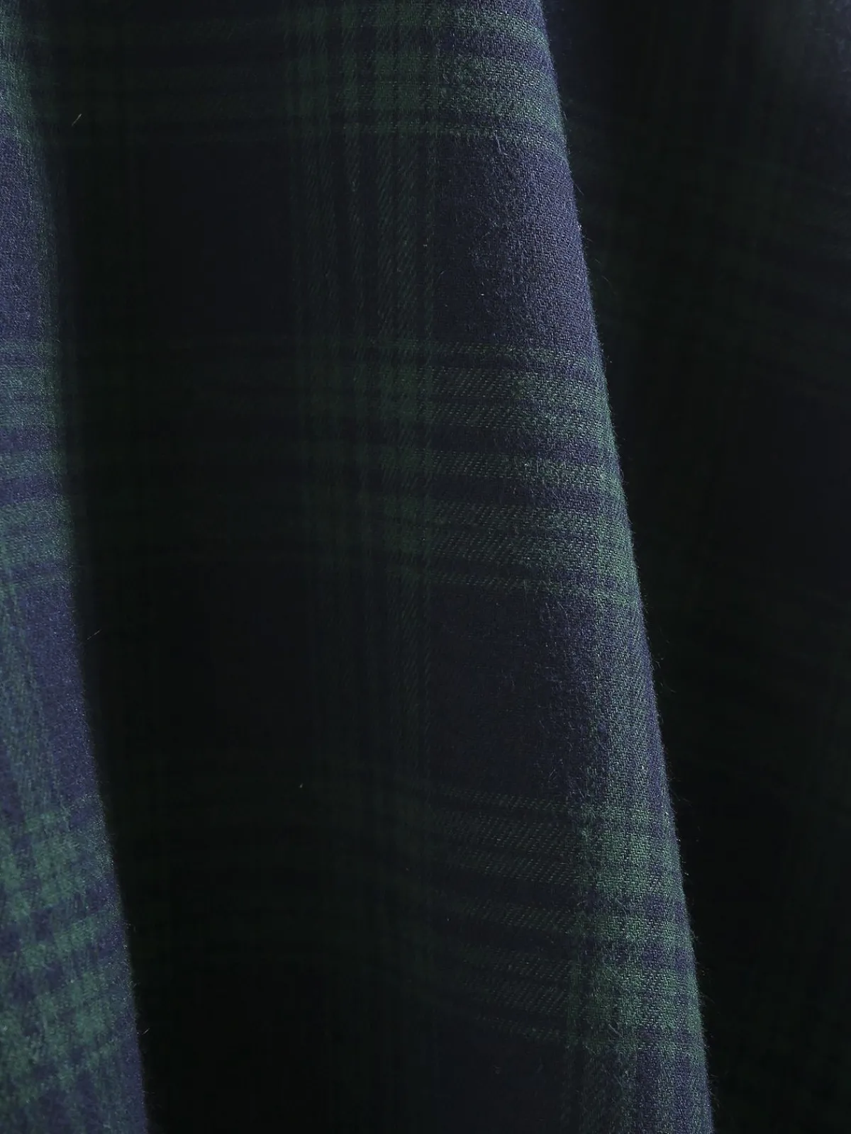 Outlet Retro Stage Plaids 1950s Buttoned Belted Swing Dress