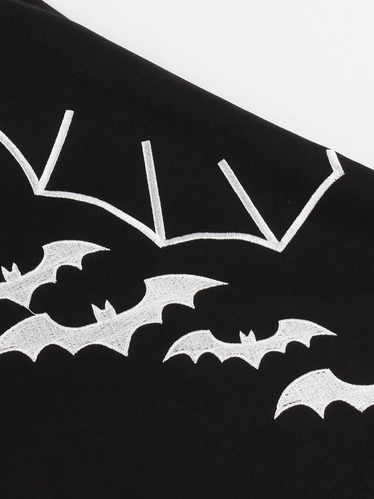 New Retro Stage [Plus Size] 1950s Bat Swing Dress Black