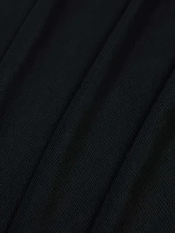 Online Retro Stage [Plus Size] 1960s Solid Dolman Sleeve Loose Cover Up Black