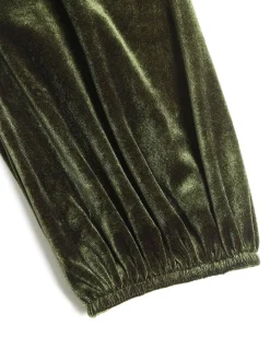 Discount Retro Stage [Plus Size] 1960s Solid Sweetheart Wrap Dress Green