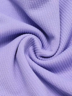 New Retro Stage 1950s Spaghetti Strap Bandeau Swimsuit Purple