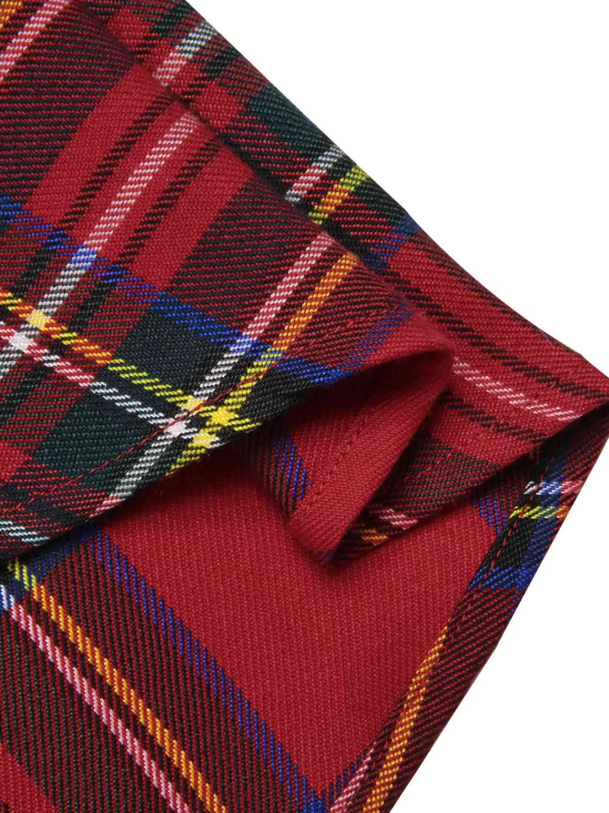 Hot Retro Stage Red 1950s Christmas Off Shoulder Tartan Dress