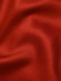 Online Retro Stage Red 1950s Christmas Strapless Bow Fur Trim Dress True Red