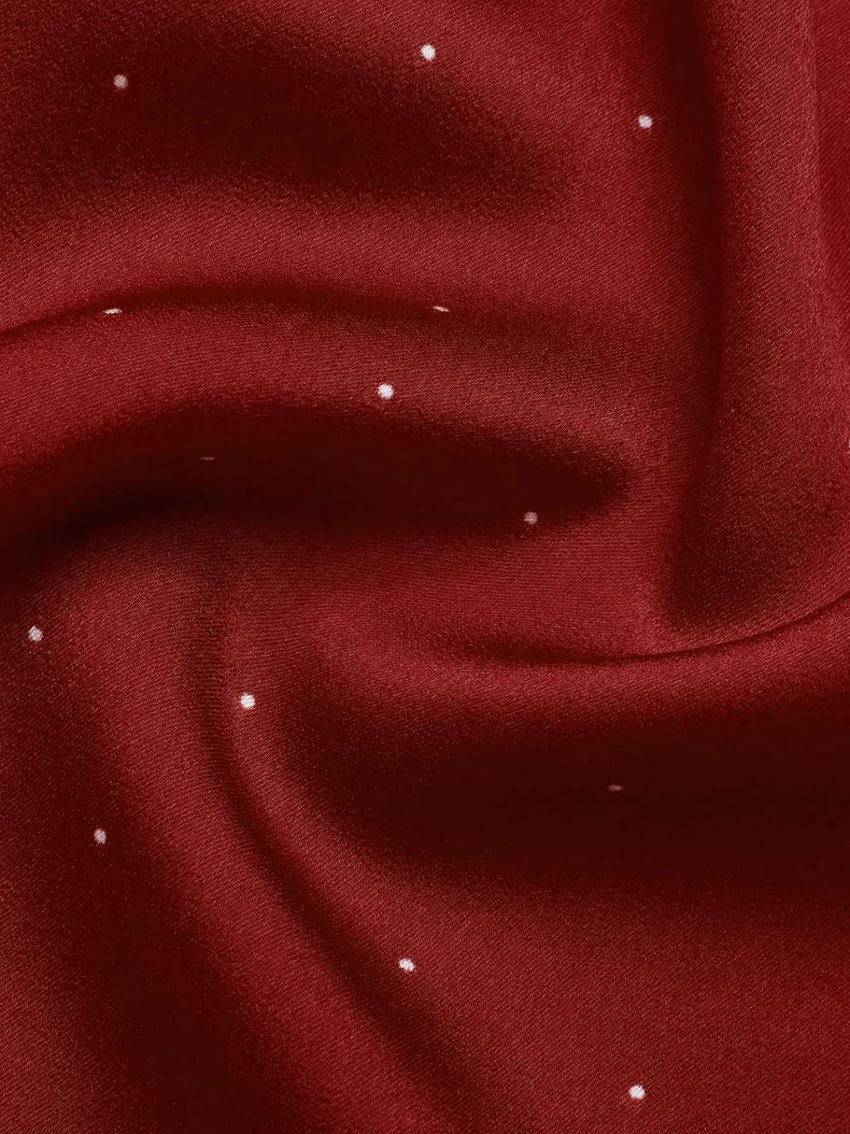 Outlet Retro Stage Red 1960s Hollow Out Button Satin Dress True Red