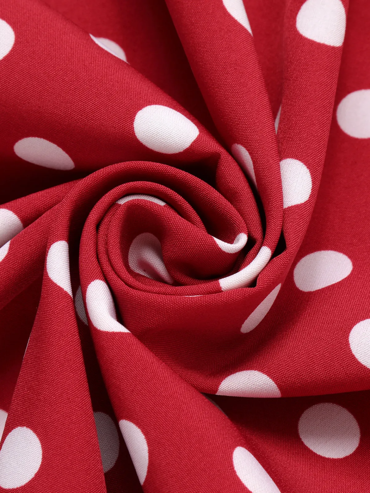 Outlet Retro Stage Red 1950s Polka Dot Halter Dress