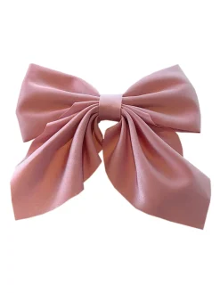 Discount Retro Stage Retro All-match Solid Bow Hairpin