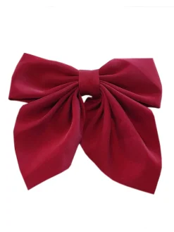 Clearance Retro Stage Retro All-match Solid Bow Hairpin