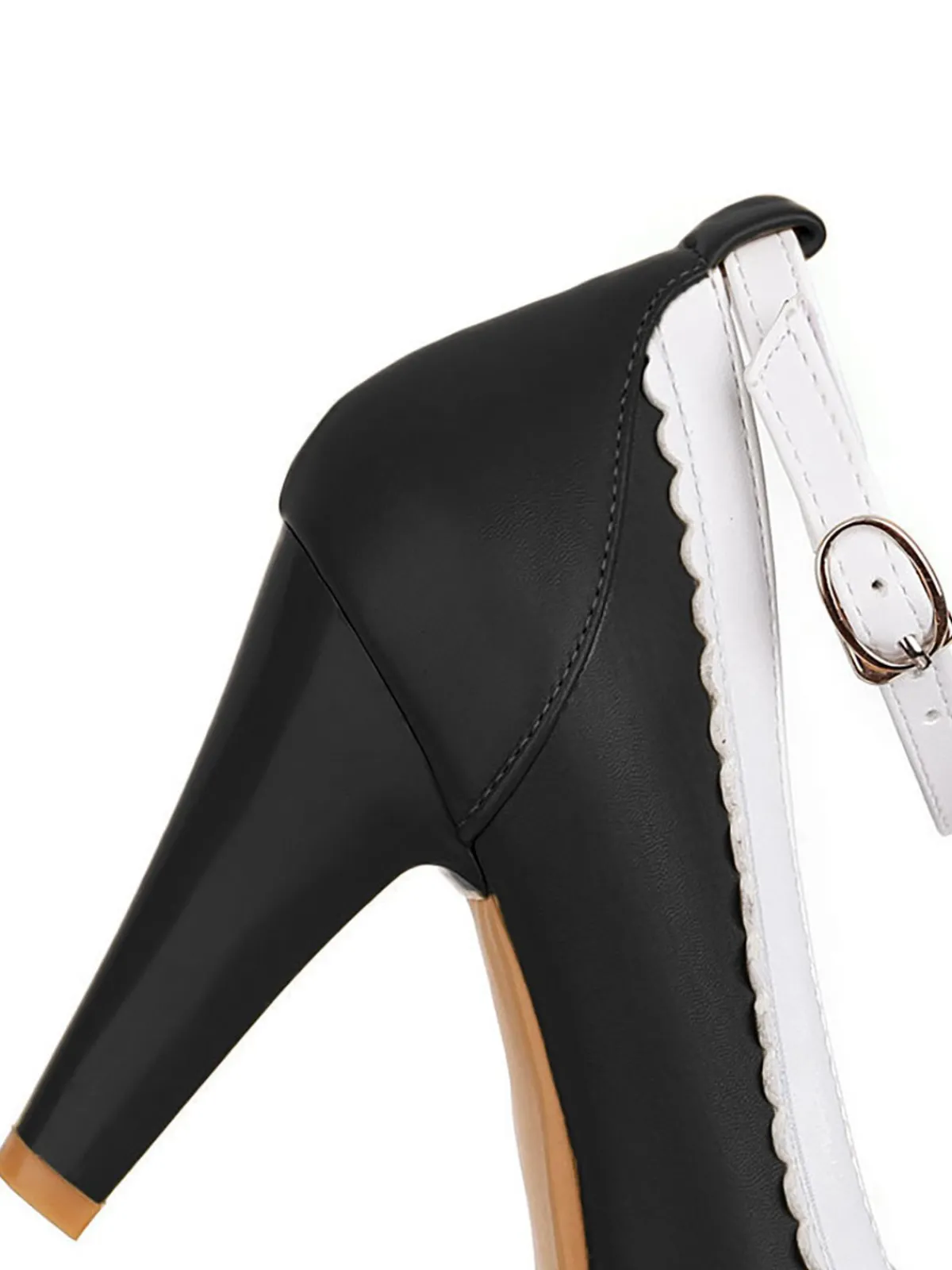 Fashion Retro Stage Retro Ankle Strap High Heels Shoes