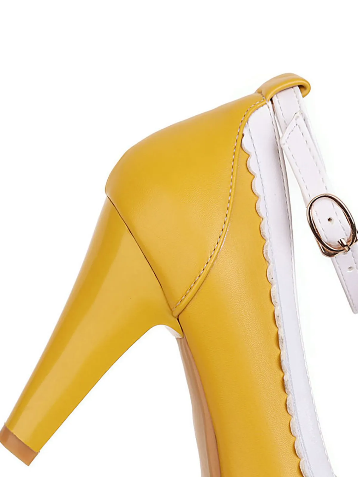 Fashion Retro Stage Retro Ankle Strap High Heels Shoes