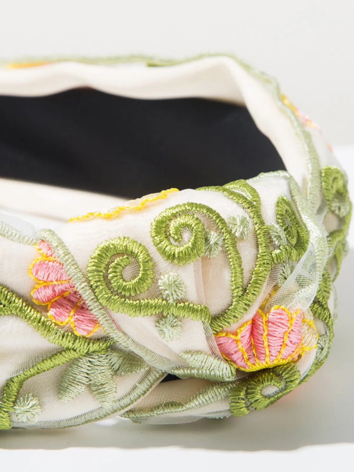 Clearance Retro Stage Retro Boho Embroidered Floral Headband