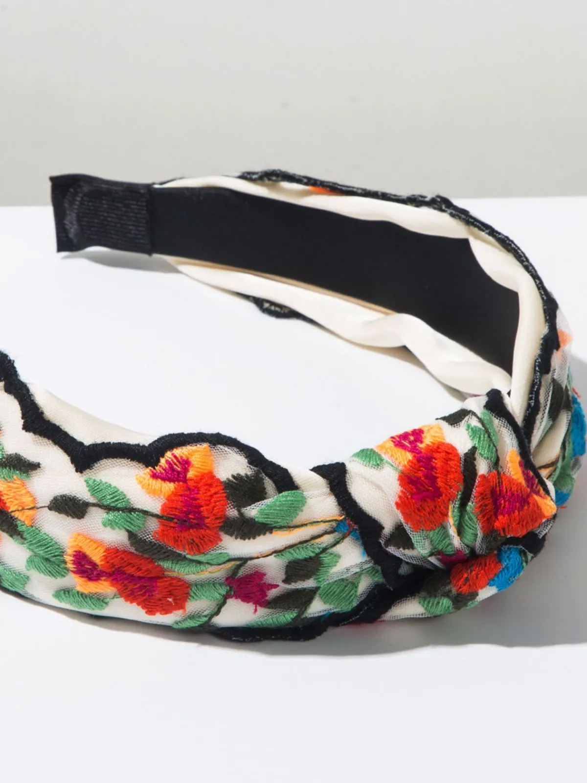 Clearance Retro Stage Retro Boho Embroidered Floral Headband