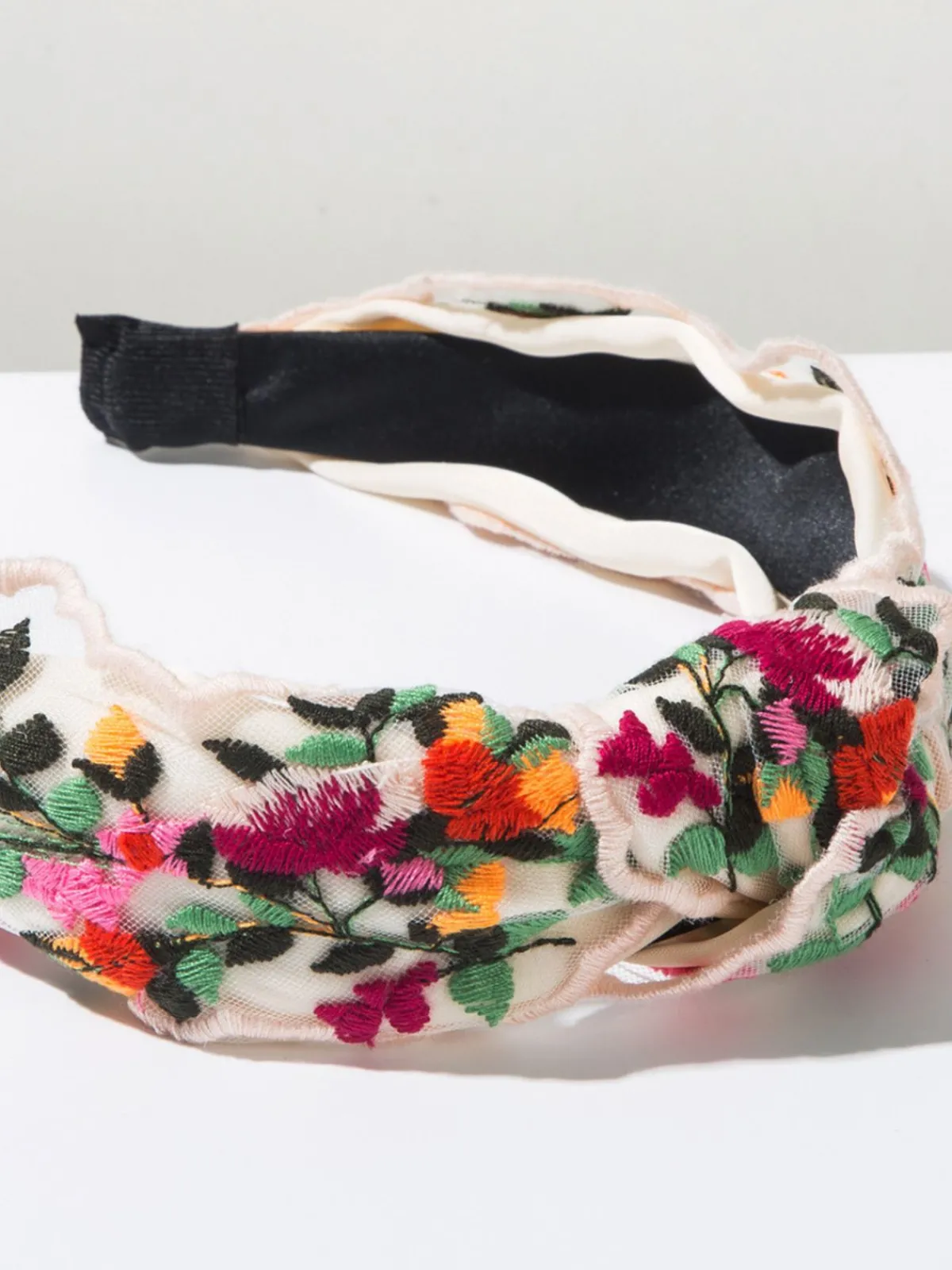 Clearance Retro Stage Retro Boho Embroidered Floral Headband