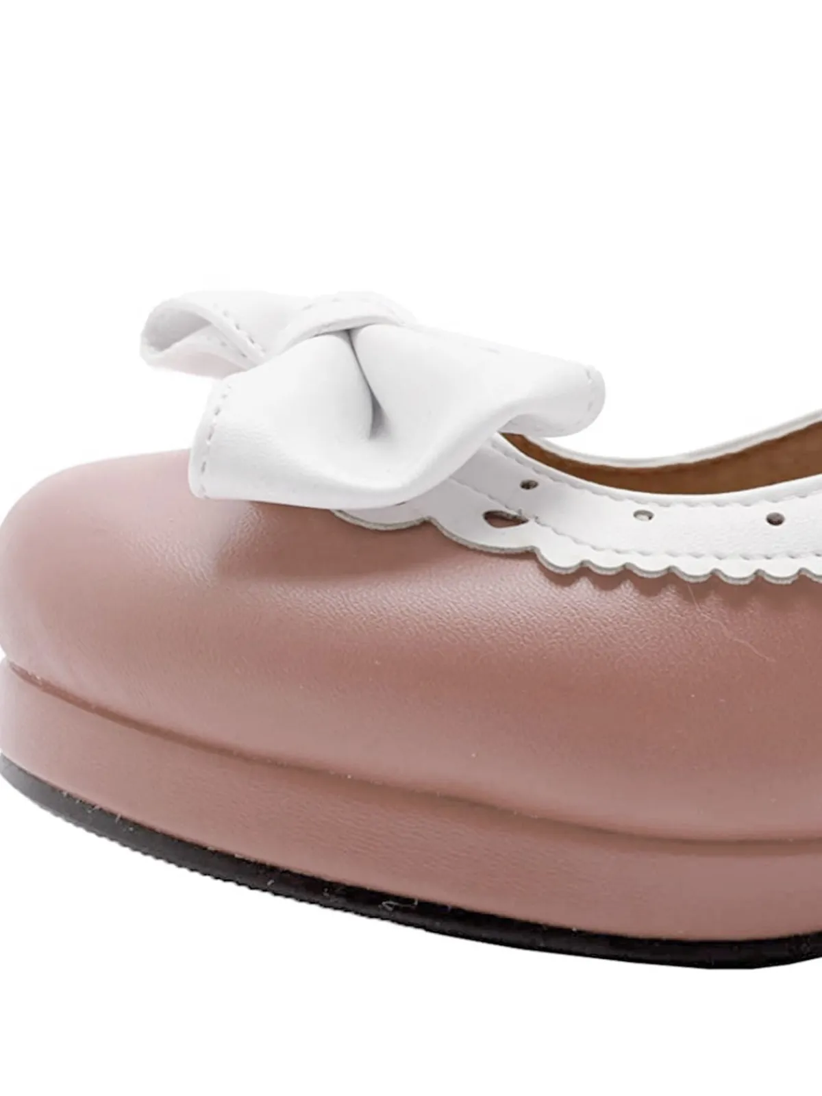 Discount Retro Stage Retro Bow Non-slip High Heel Shoes