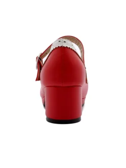 Discount Retro Stage Retro Bow Non-slip High Heel Shoes