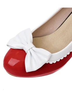 Clearance Retro Stage Retro Bowknot High Heels Shoes