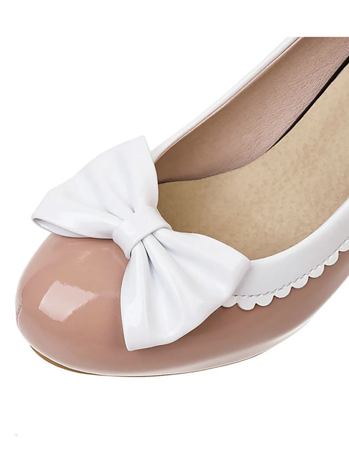 Clearance Retro Stage Retro Bowknot High Heels Shoes