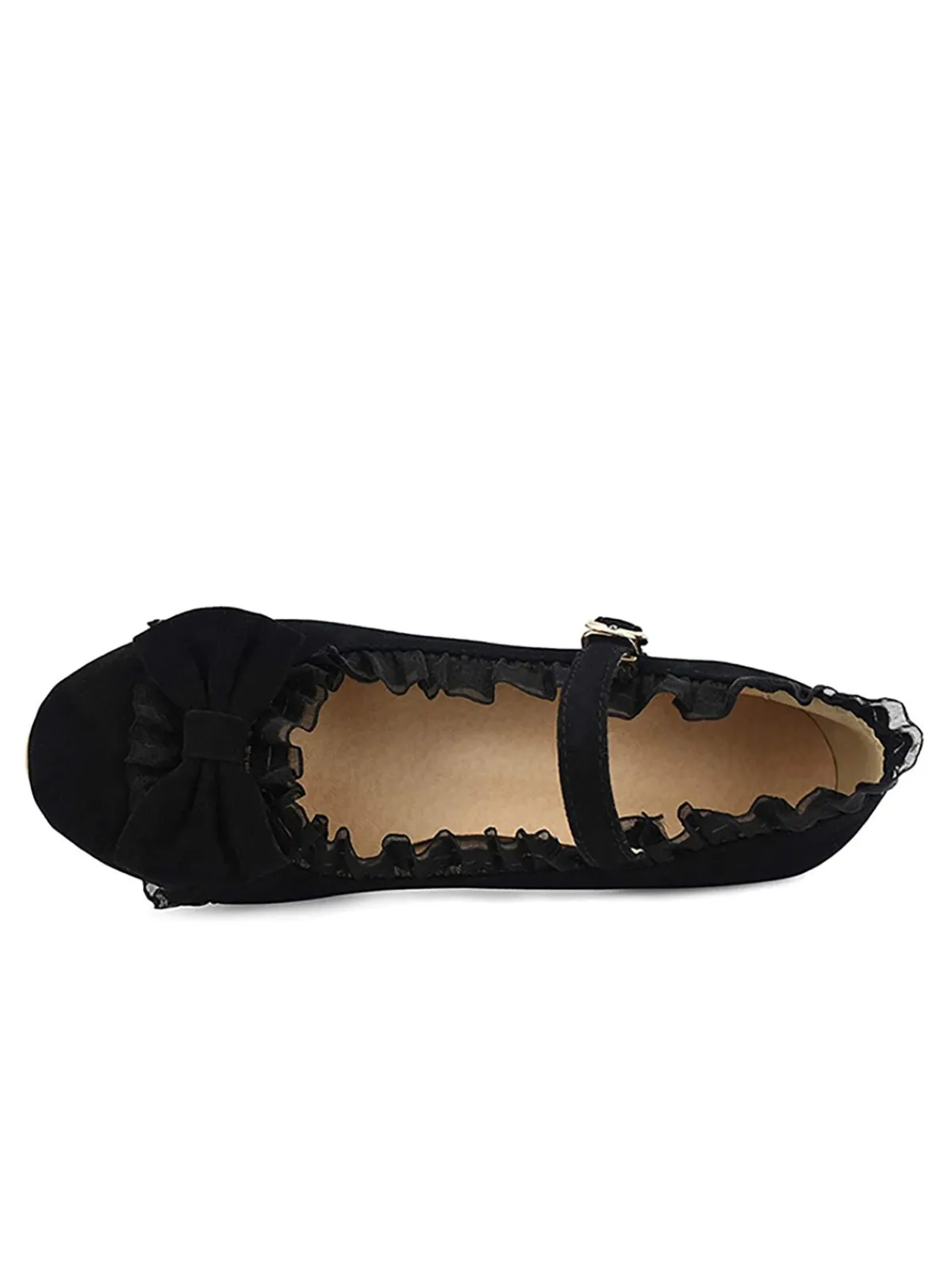 Clearance Retro Stage Retro Bowknot Lace High Heels Shoes