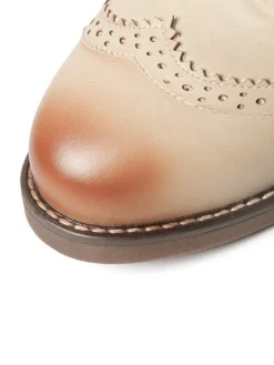 Fashion Retro Stage Retro Casual Buckle Thong Shoes