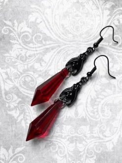Online Retro Stage Retro Halloween Gothic Dangle Earrings