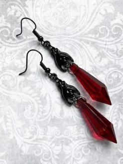 Online Retro Stage Retro Halloween Gothic Dangle Earrings