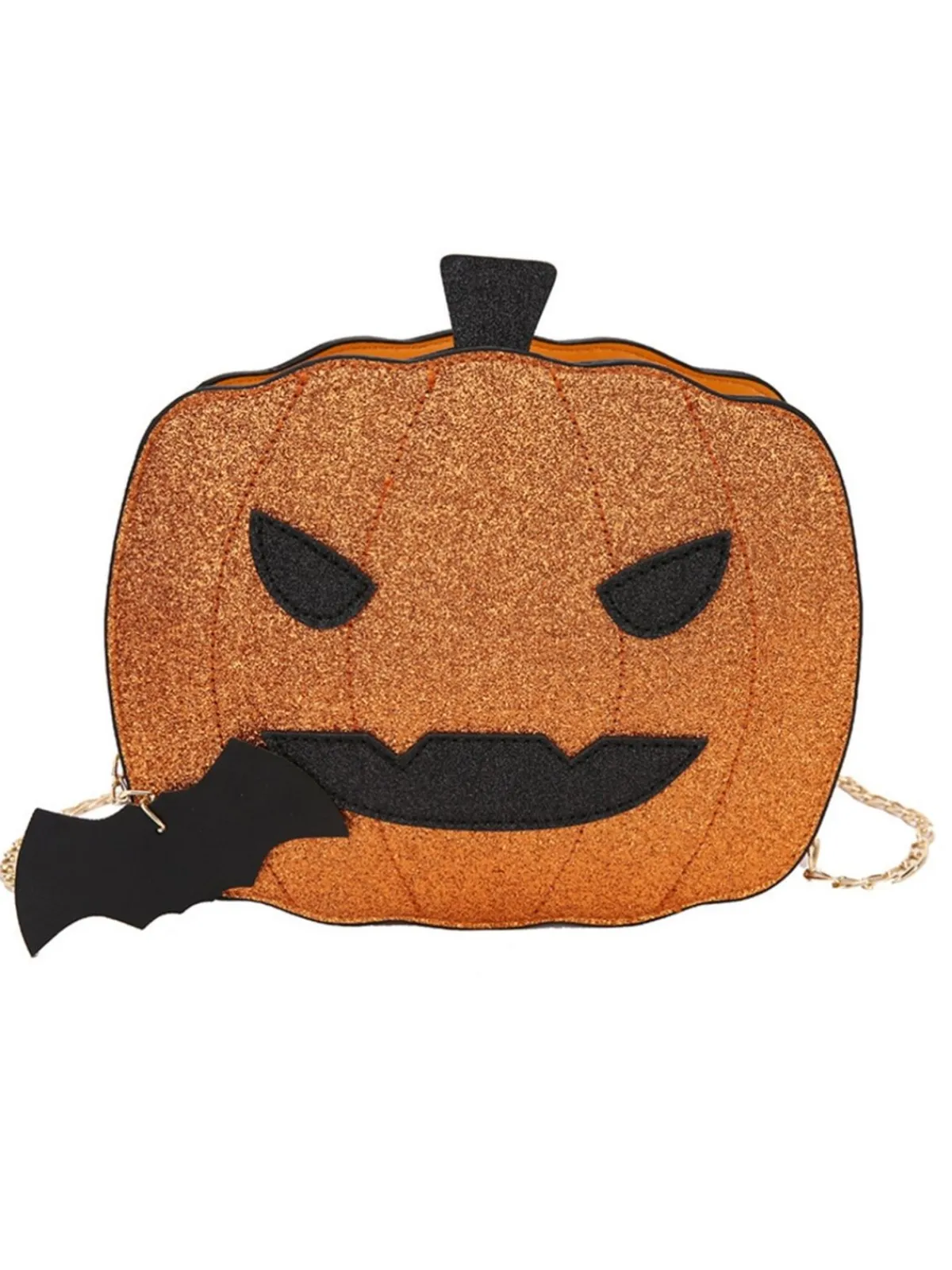 Fashion Retro Stage Retro Halloween Pumpkin Shoulder Bag