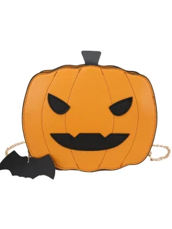 Sale Retro Stage Retro Halloween Pumpkin Shoulder Bag