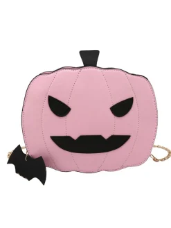 Hot Retro Stage Retro Halloween Pumpkin Shoulder Bag