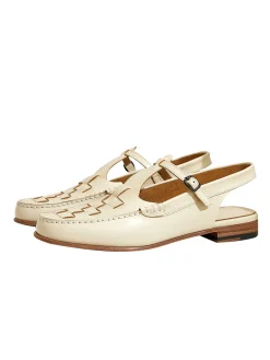 Hot Retro Stage Retro Handwoven Toe Roman Sandals
