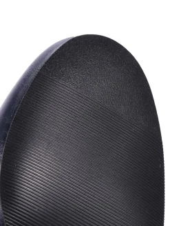 Online Retro Stage Retro High Heels Saddle Shoes Blue