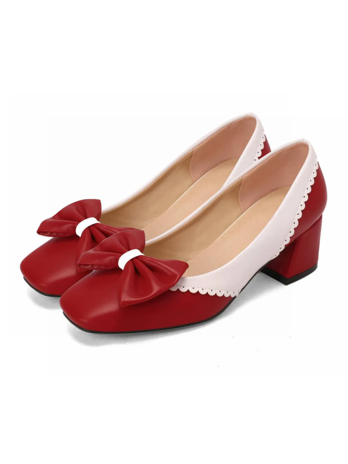Hot Retro Stage Retro Mary Jane High Heel Shoes