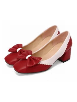 Fashion Retro Stage Retro Mary Jane High Heel Shoes