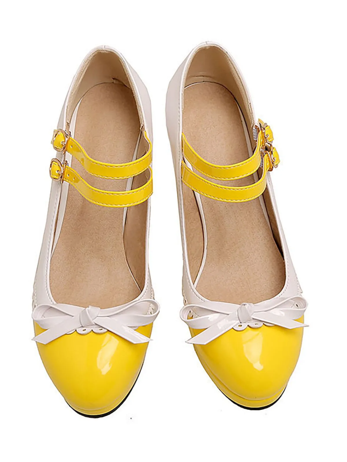 Best Retro Stage Retro Mary Jane High Heels Shoes