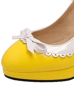 Best Retro Stage Retro Mary Jane High Heels Shoes