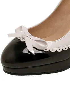Best Retro Stage Retro Mary Jane High Heels Shoes