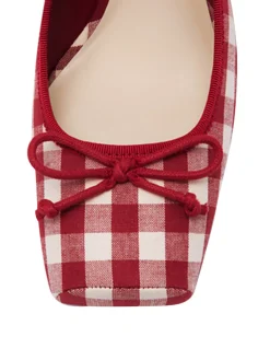 Hot Retro Stage Retro Mary Jane Plaid Chunky Heel Shoes