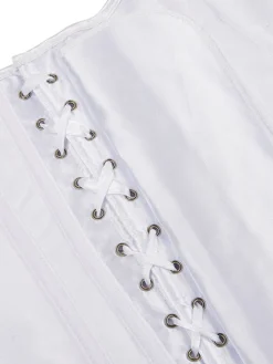 Best Retro Stage Retro Off-shoulder Lace Solid Corset