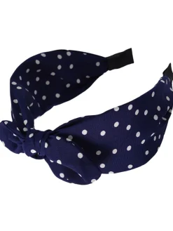 Fashion Retro Stage Retro Polka Dot Knotted Bowknot Headband