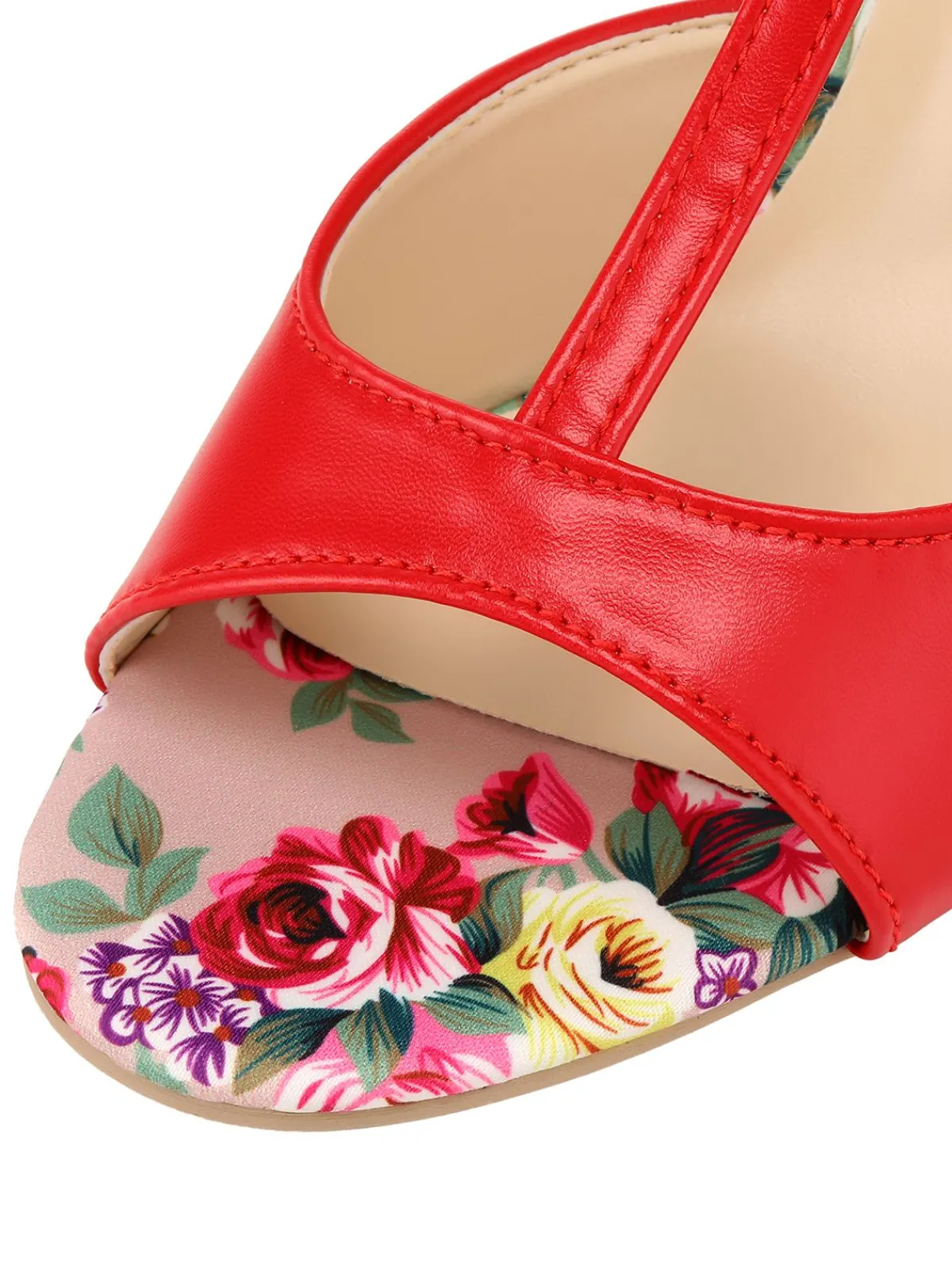 Best Retro Stage Retro 1950s Fish Mouth High Heels Shoes