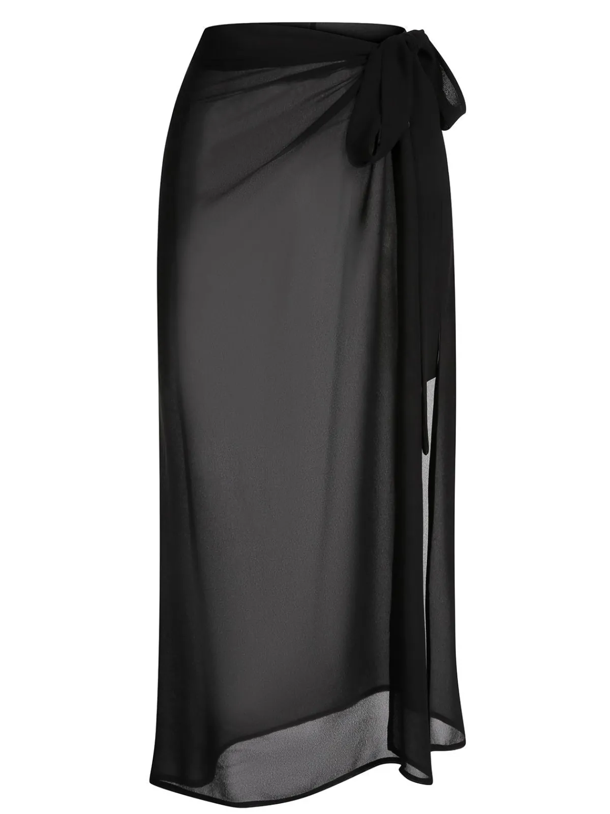 New Retro Stage Retro Solid Chiffon Sun Protection Cover-up