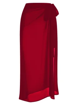 New Retro Stage Retro Solid Chiffon Sun Protection Cover-up