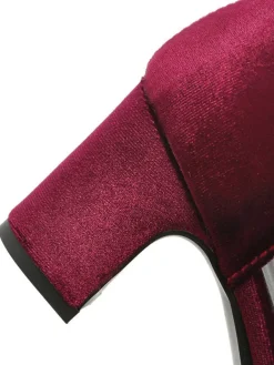 New Retro Stage Retro T-Strap Mary Jane High Heel Shoes
