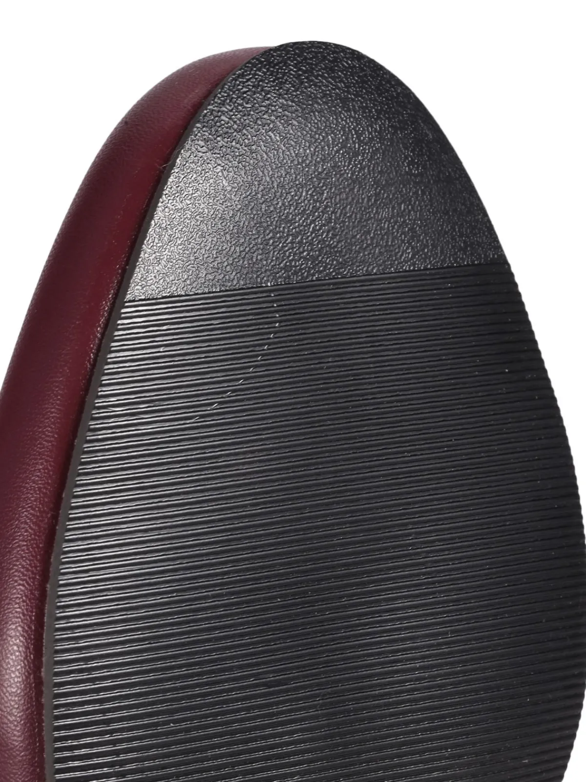 Fashion Retro Stage Retro Lace-Up Stiletto Shoes Wine Red