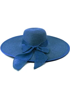 Best Retro Stage Ribbon Wide Brim Raffia Sun Hat