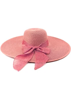 Hot Retro Stage Ribbon Wide Brim Raffia Sun Hat