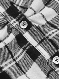 New Retro Stage 1950s 3/4 Sleeve Plaid Belt Dress