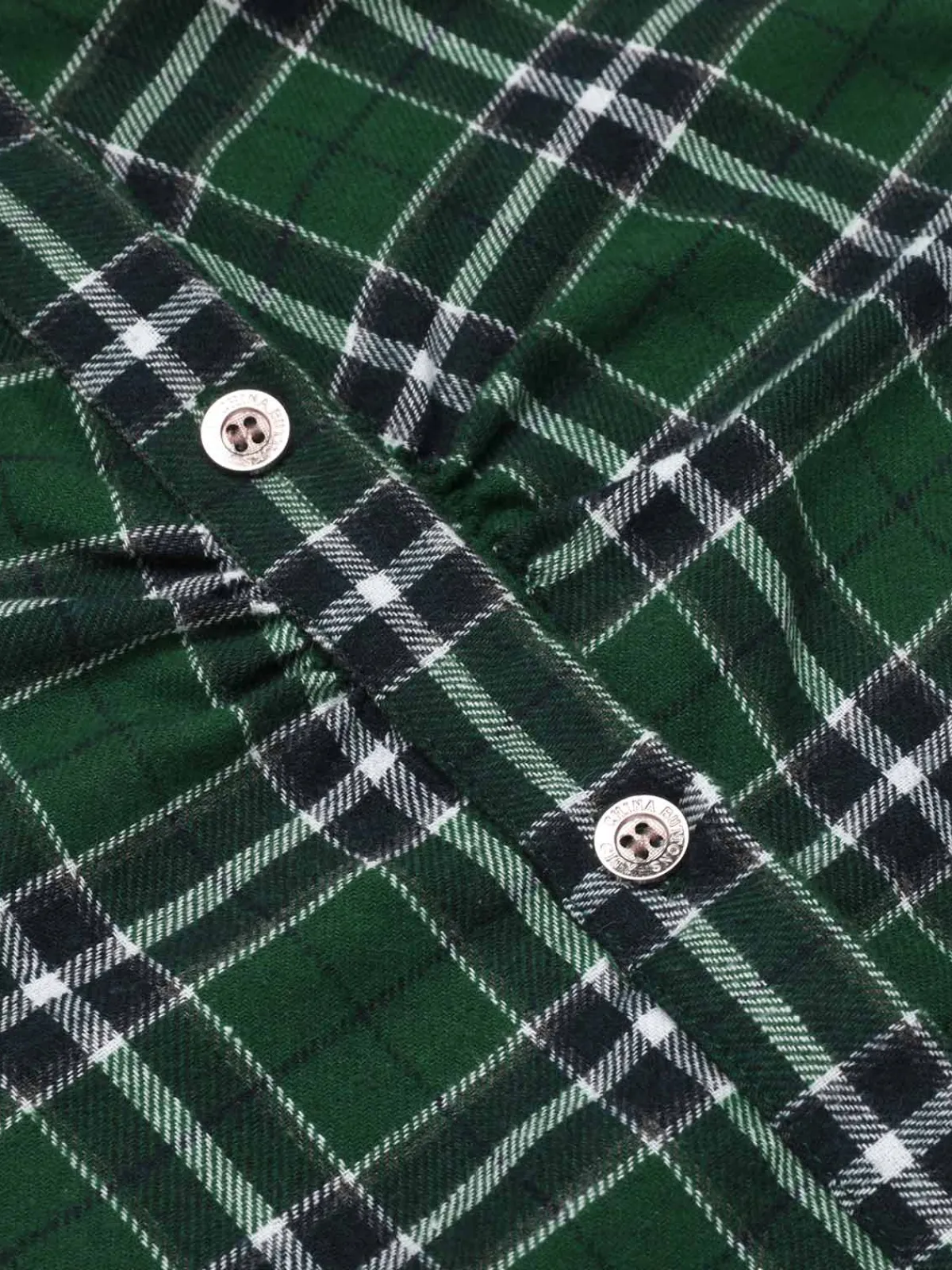 Best Retro Stage 1950s 3/4 Sleeve Plaid Belt Dress